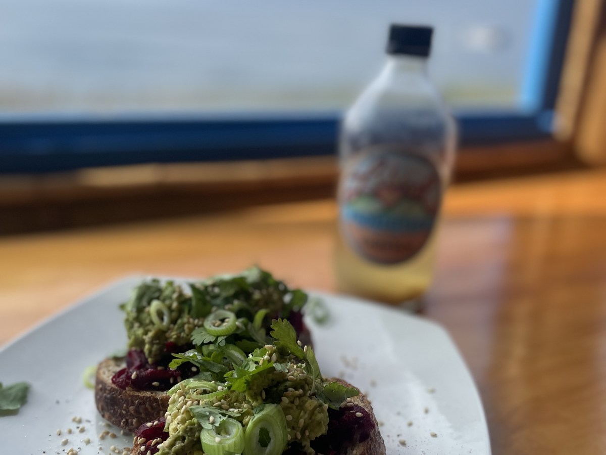 Beetroot and Avocado toast