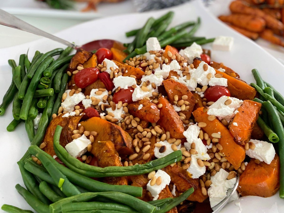 Flavour overload roast pumpkin