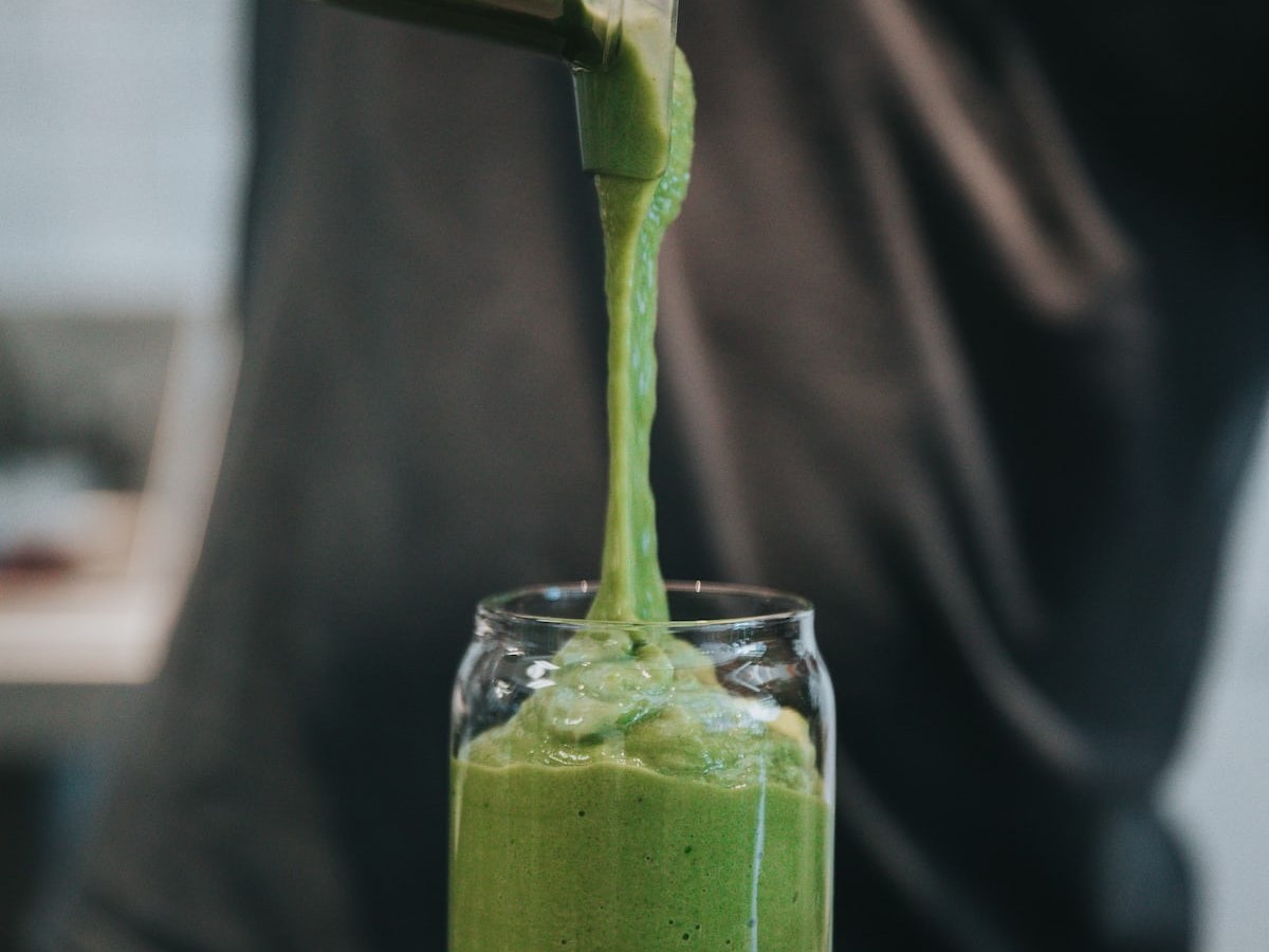 Green machine milkshake