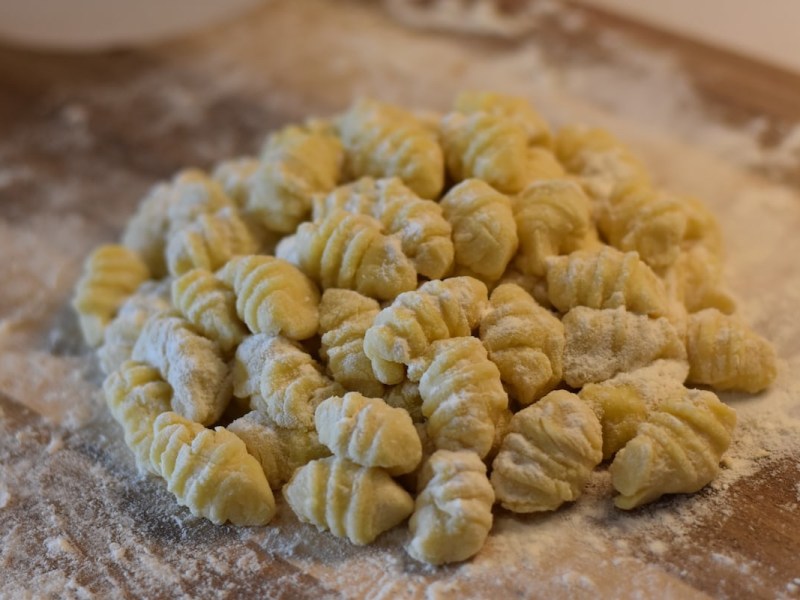 Roast potato gnocchi with sage butter