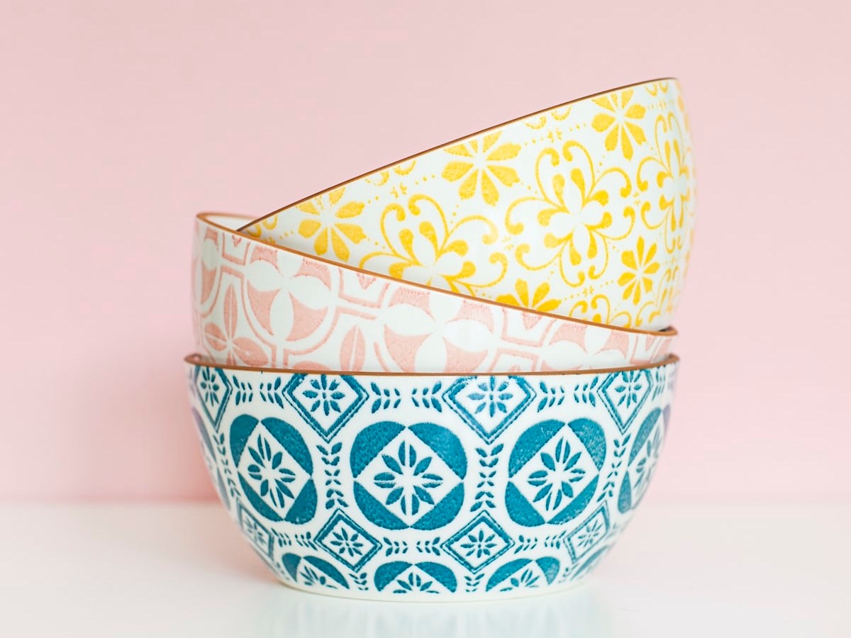 Beetroot and avocado bowls