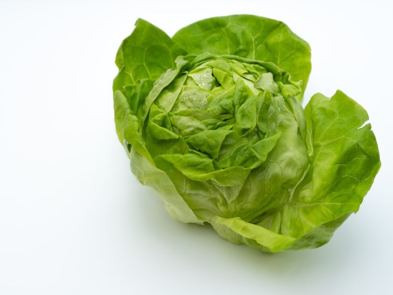 Grilled lettuce with miso